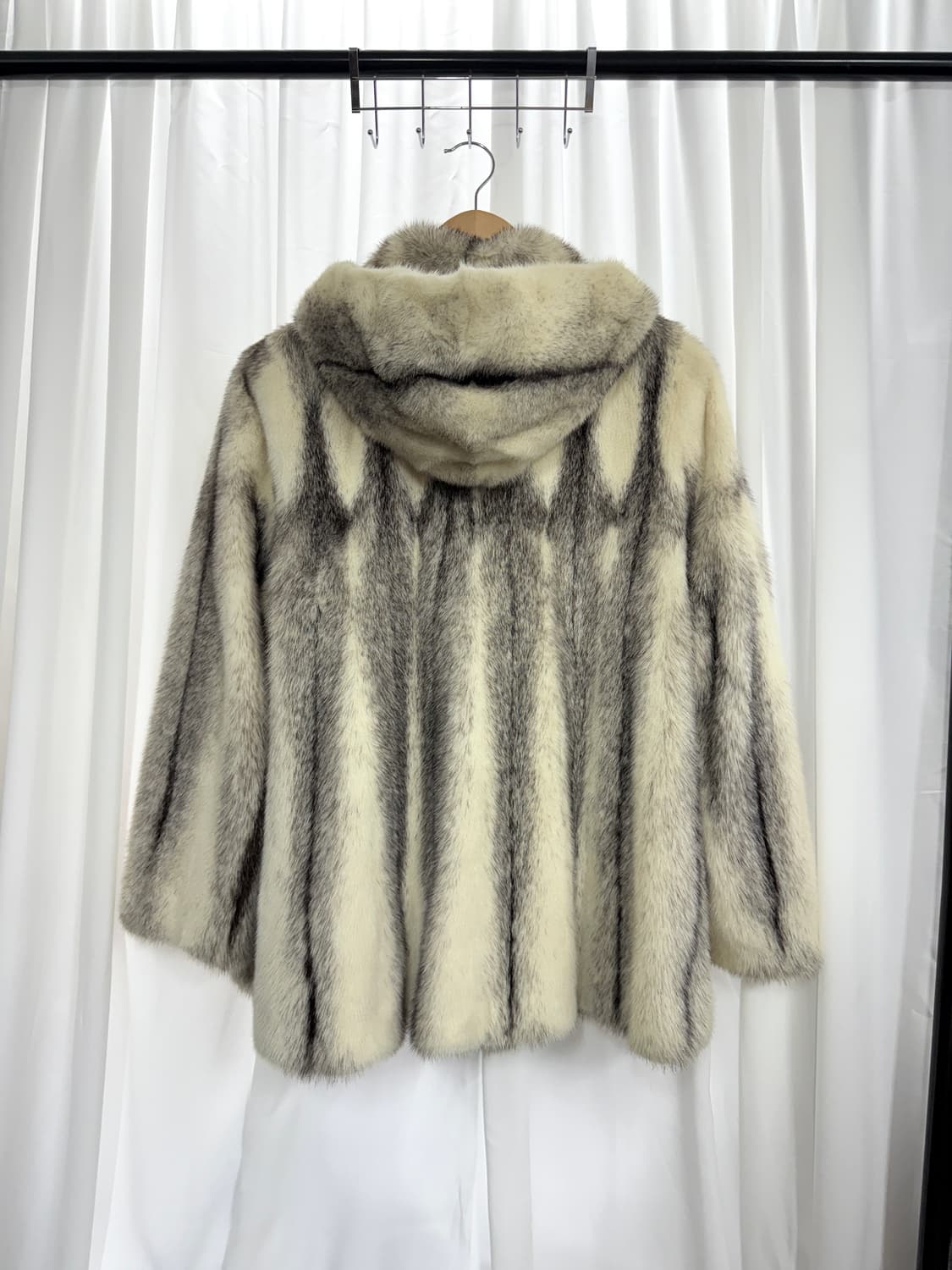 NAFA hooded mink coat 상품이미지4