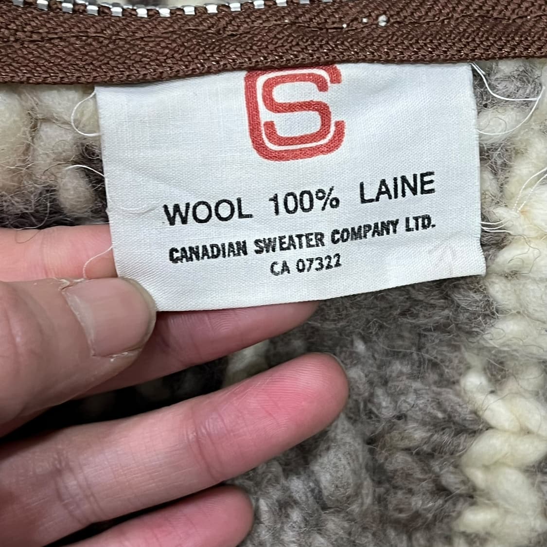 캐나다 노르딕 니트 베스트 s08397 상품이미지6