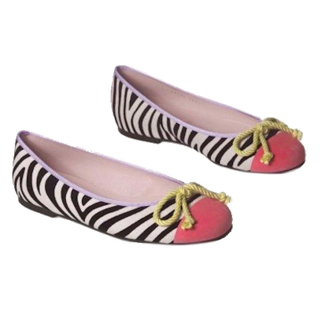 Zebra Print Flat shoes 상품이미지1