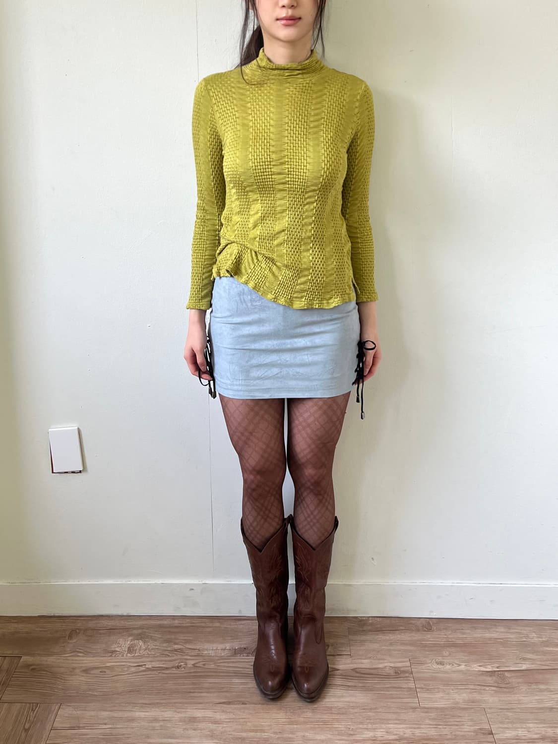 SAYURI 피스타치오 터틀넥 상품이미지7