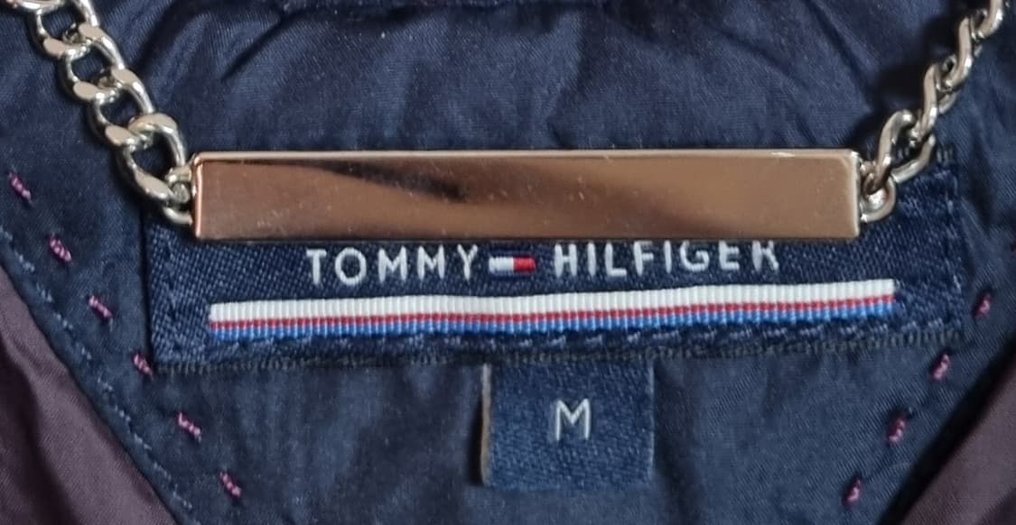 M (66) 타미힐피거 네이비 덕다운 오리털 패딩 상품이미지3