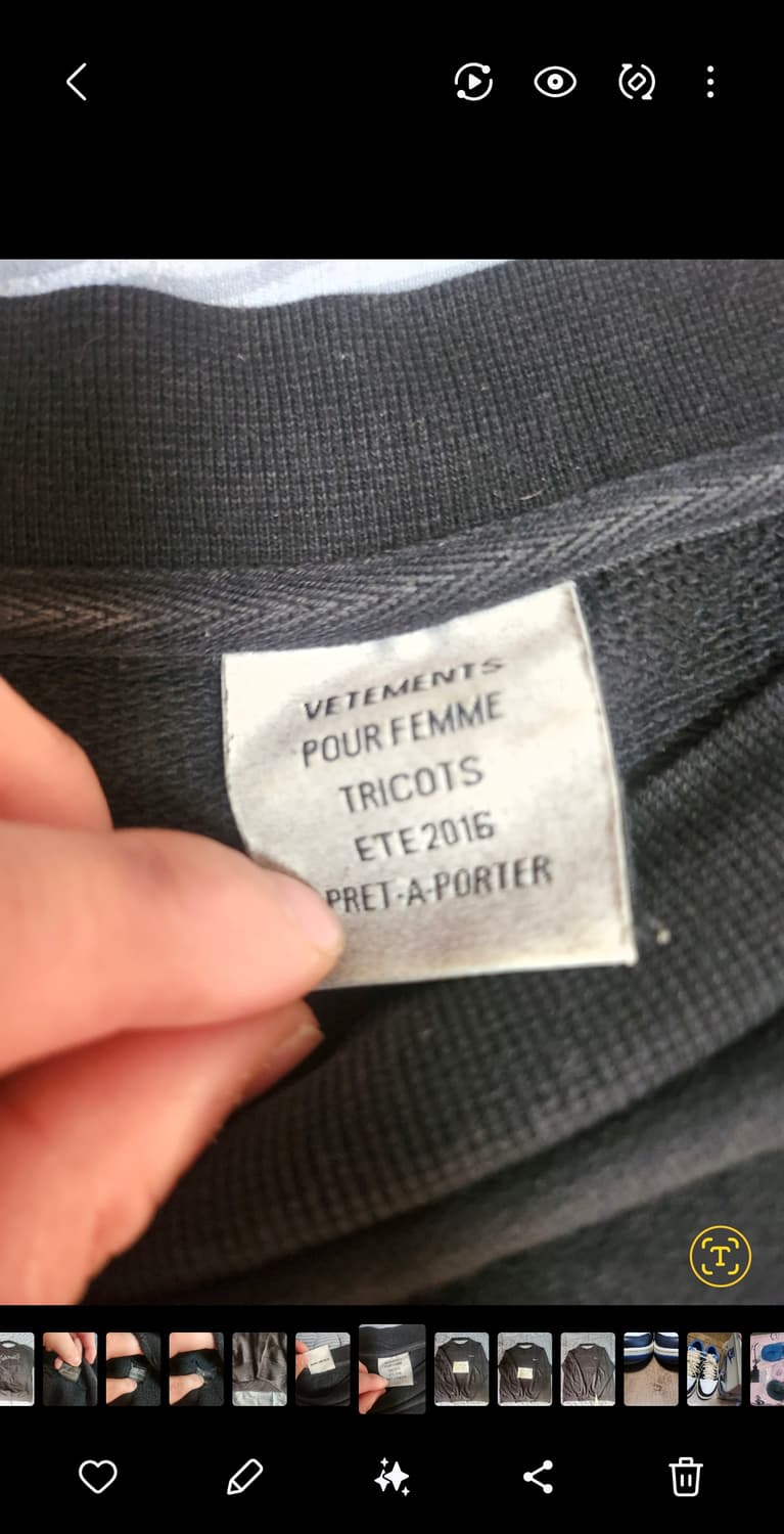 베트멍챔피온 리버시블 초판 크루넥 상품이미지4