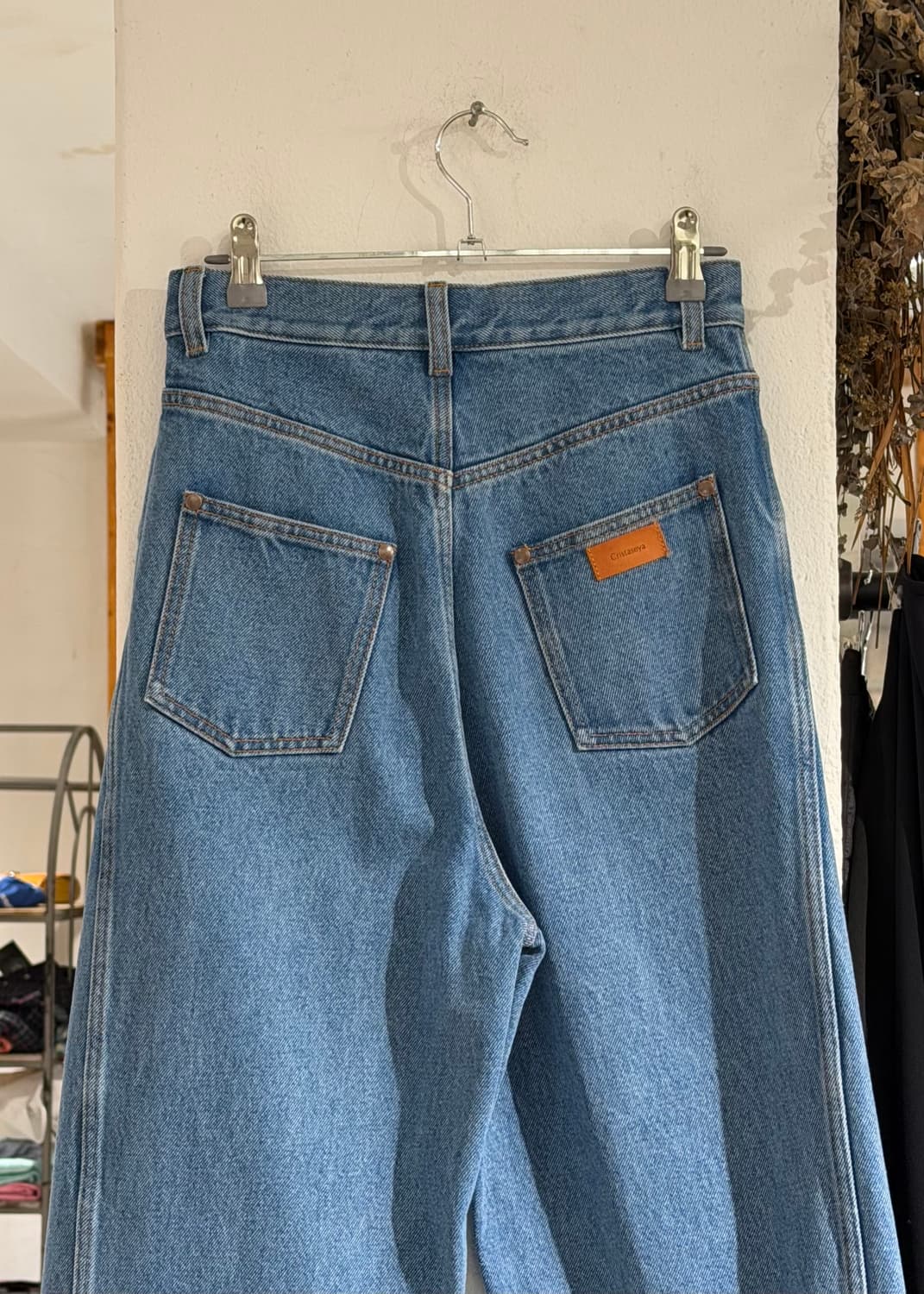 크리스타세야 데님 하이웨스트 팬츠 상품이미지5