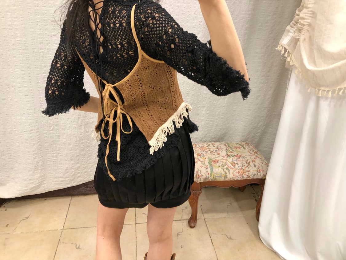 sheer boho lace knit 상품이미지4