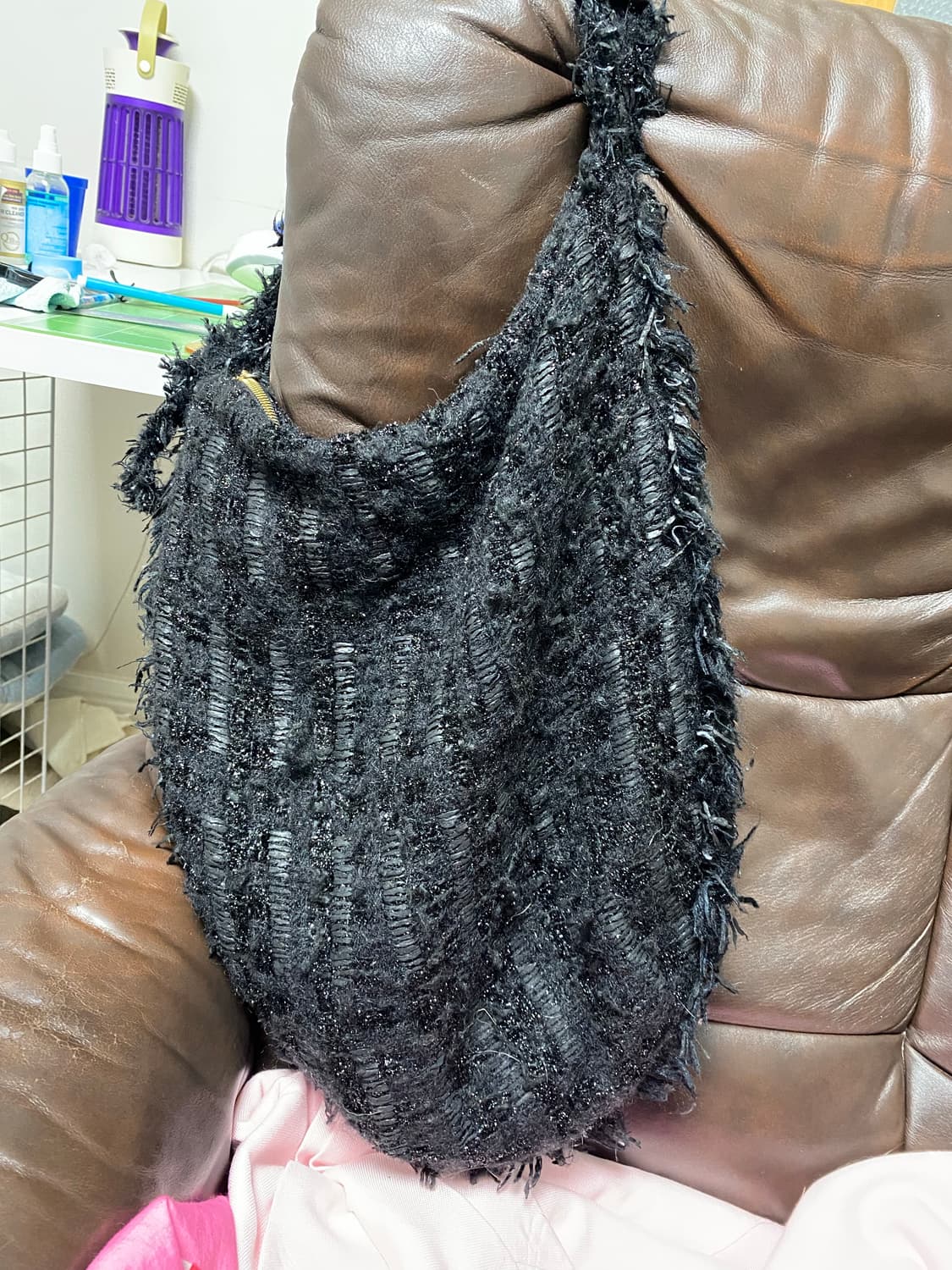 시몬로샤 트위드 숄더백  상품이미지2