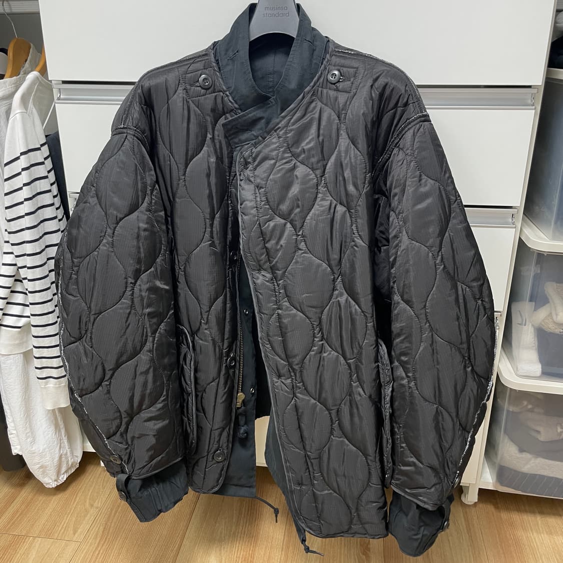 프릭스스토어 M65 블랙 24AW(L) 상품이미지4