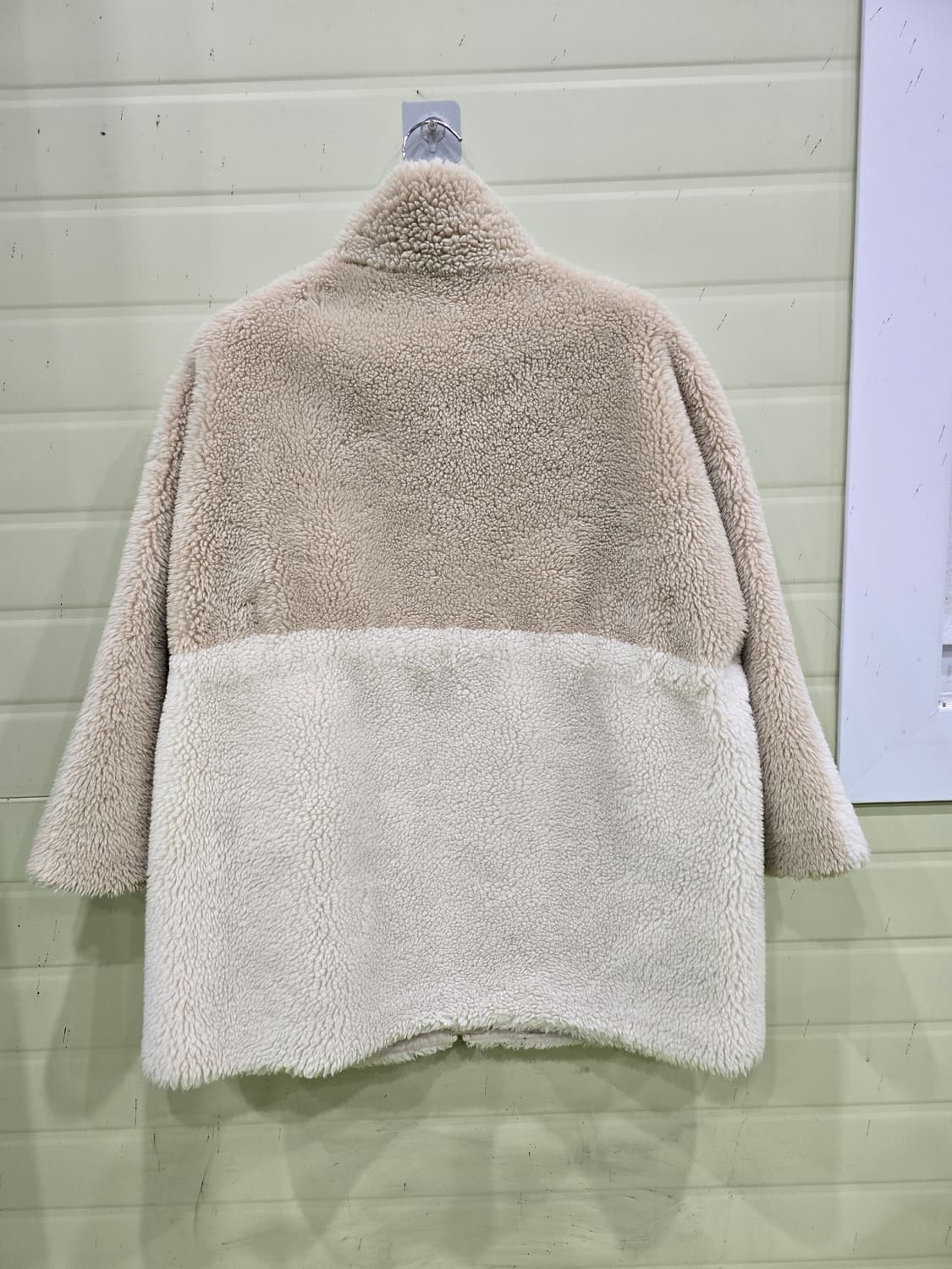 양털 뽀글이 집업 코트 UNISEX M 상품이미지5