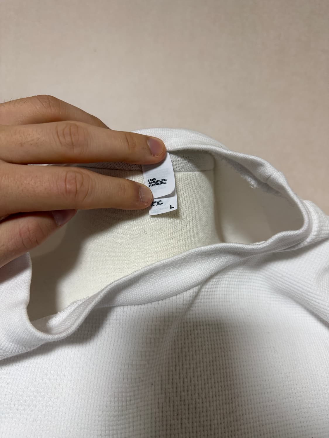 LA 어패럴 헤비 Thermal 롱슬리브 크루넥 상품이미지3