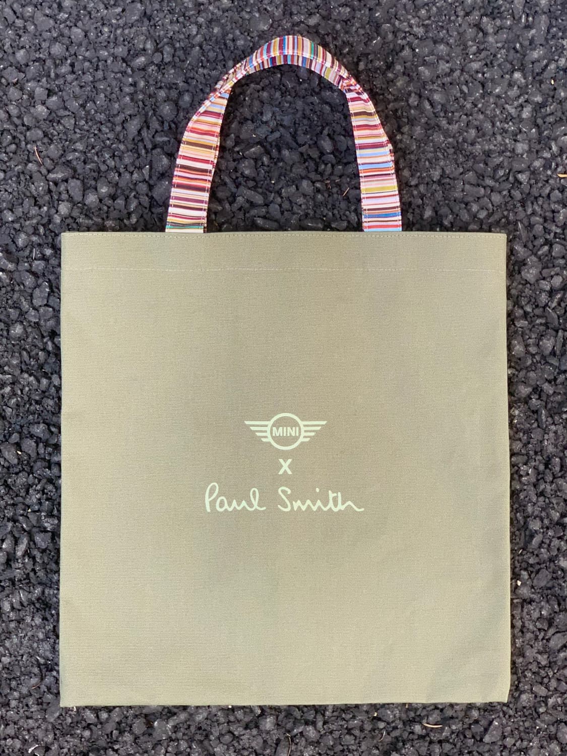 폴 스미스 x MINI 미니 코튼 에코백 상품이미지2