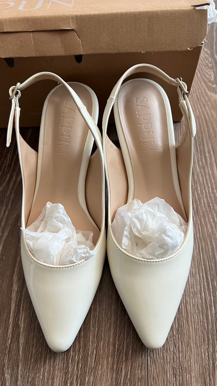 [새상품] 사뿐 로일즈 슬링백 스틸레토 6cm 220 상품이미지2