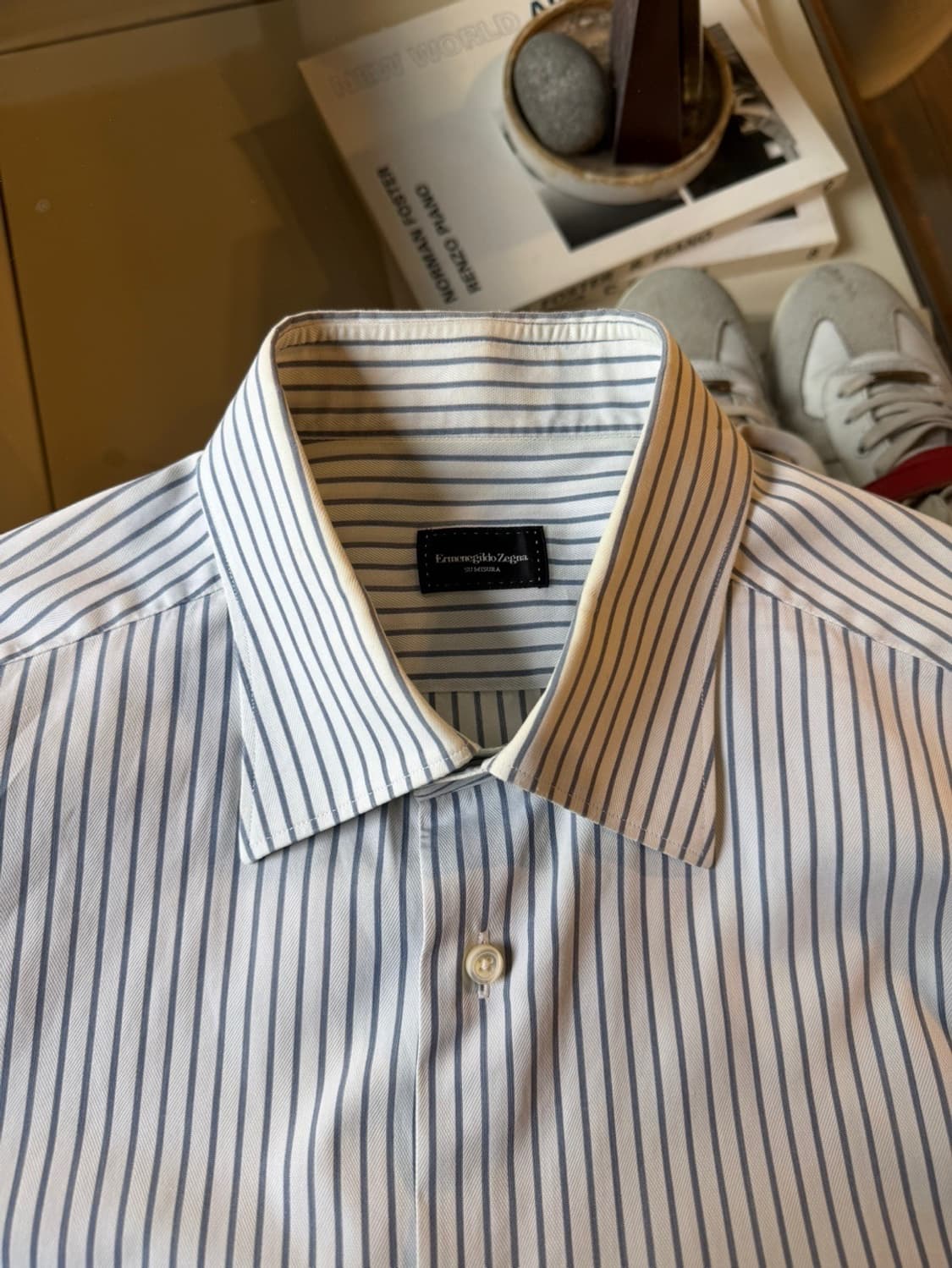 에르메네질도 제냐 드레스 셔츠 100 상품이미지4