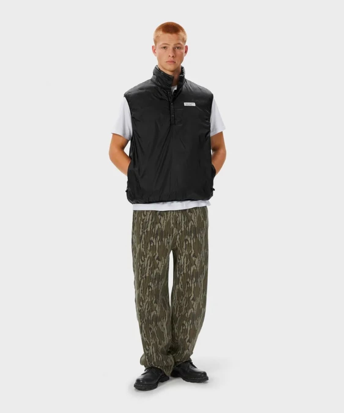 디스이즈네버댓 인슐레이트 리버서블 베스트 조끼 S 블랙 상품이미지1