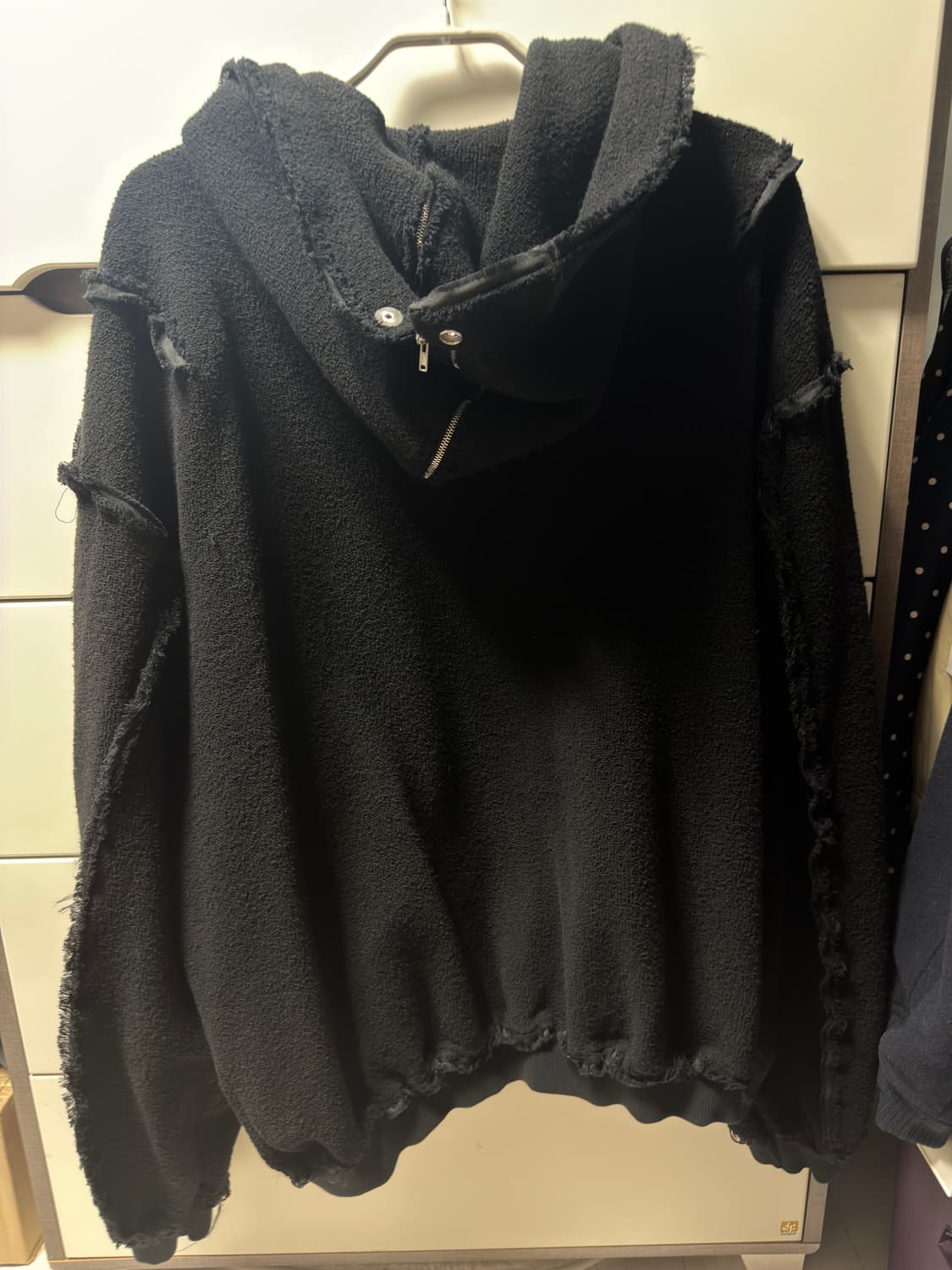 1017알릭스 블랙 인사이드 아웃 봄버 자켓 후드 상품이미지7