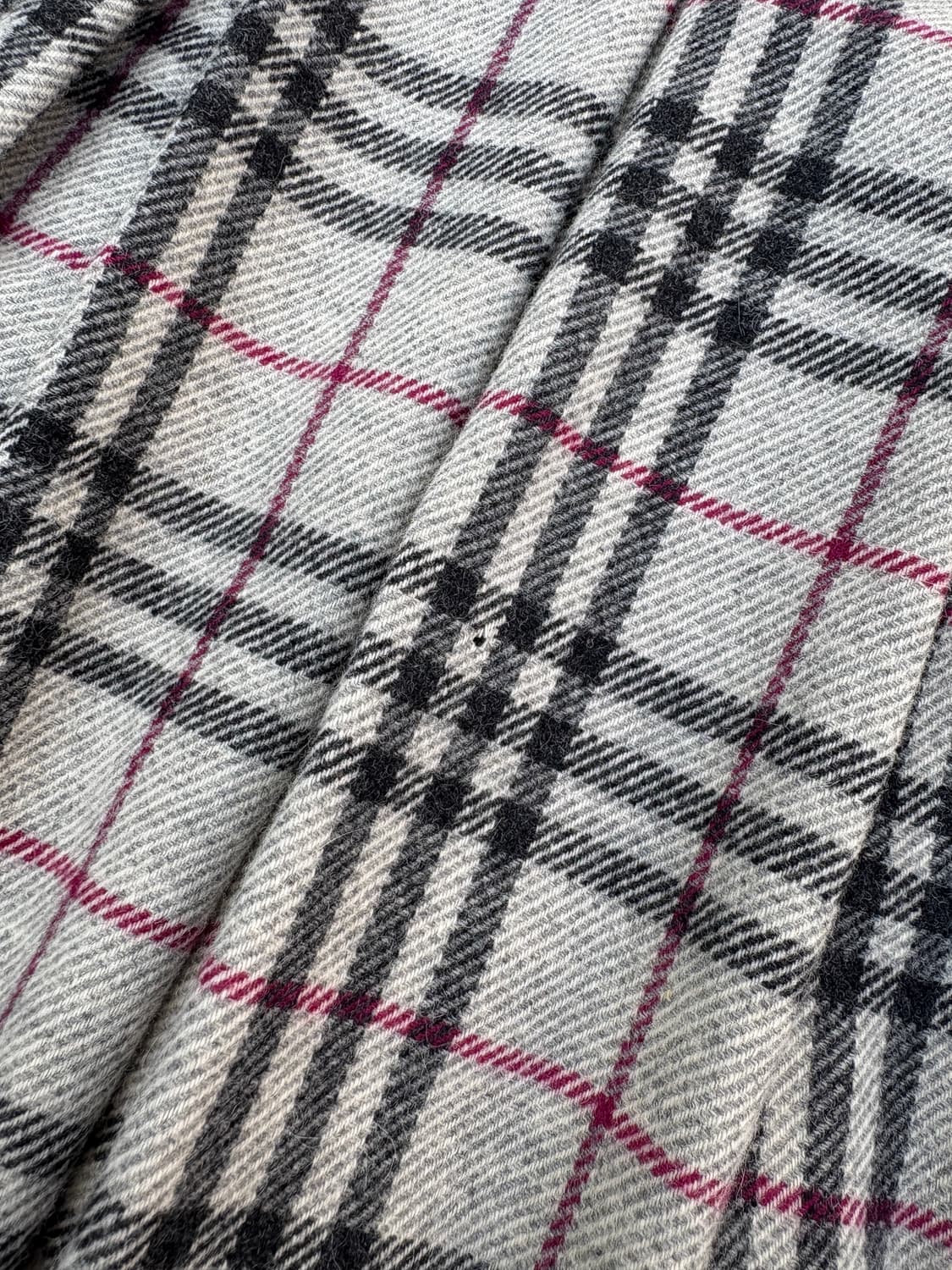 버버리 울& 알파카 스커트 상품이미지2