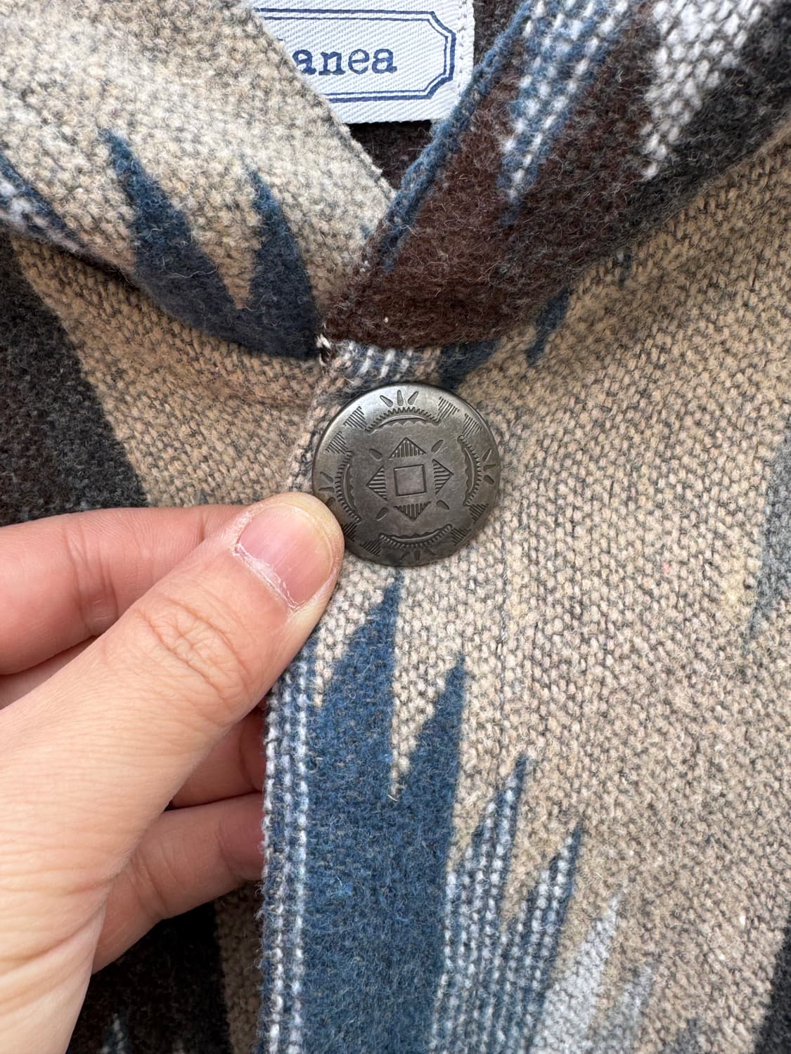 Nanea 에스닉 나바호 크롭 후드자켓  상품이미지4