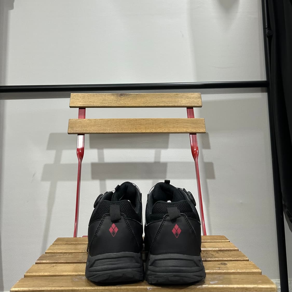 285) 몽벨 트레킹화 남성 남자 고프코어 다이얼 블랙 레더 상품이미지4