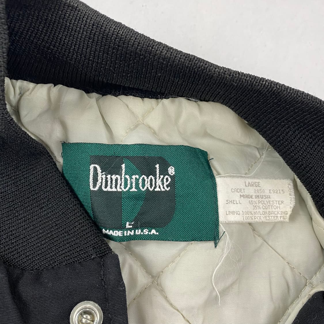 USA 빈티지 자수 블랙 새틴 자켓 (100) 상품이미지6