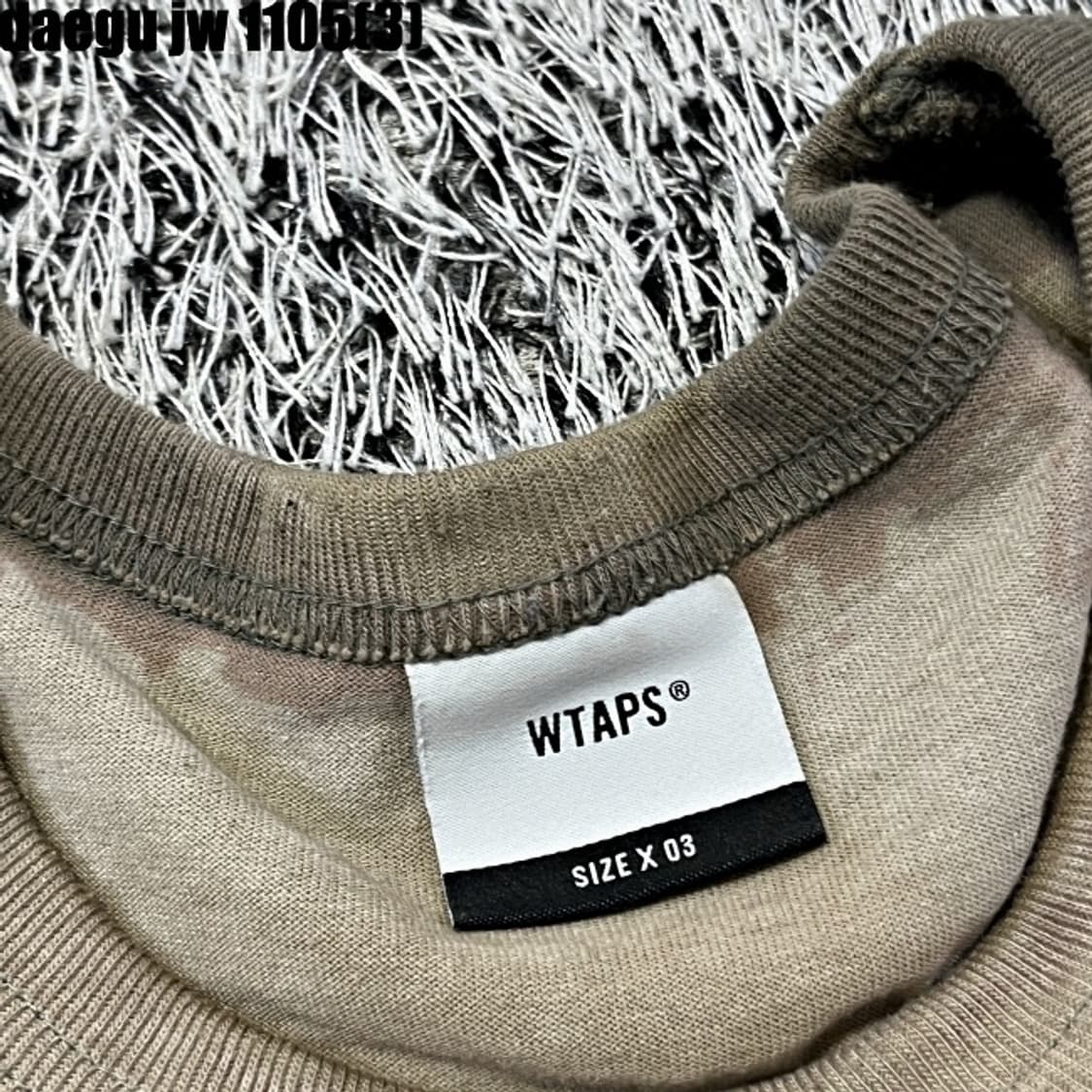 wtaps 타이다이 긴팔티 상품이미지4