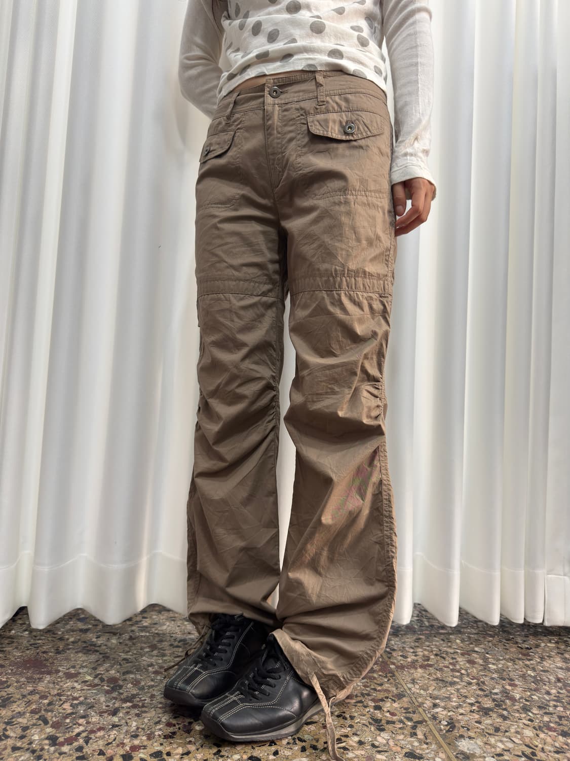 beige pocket pants 상품이미지2