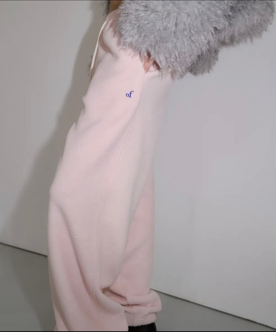 오버듀플레어 오브 웜 조거 팬츠 베이비 핑크 상품이미지2