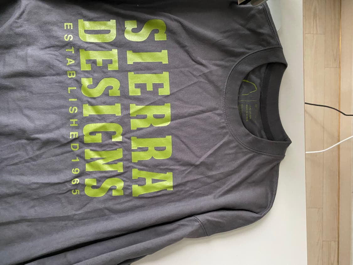 시에라디자인 LOGO LONG SLEEVE TEE 상품이미지2