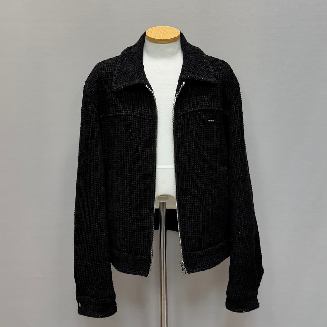 우영미 트위드 집업 자켓 (105)  상품이미지1