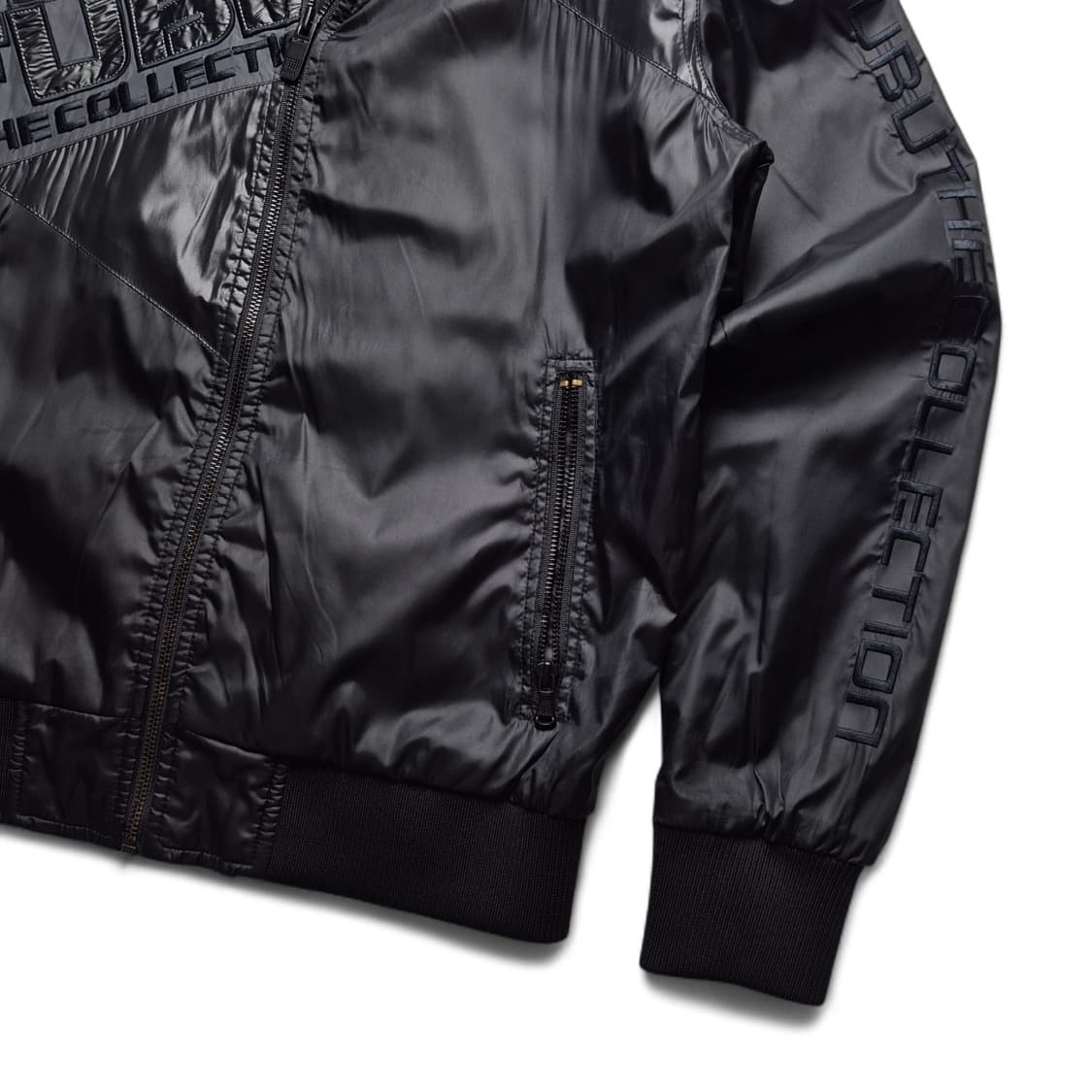 [M] 후부 나일론 글로시 자켓 y2k 상품이미지5