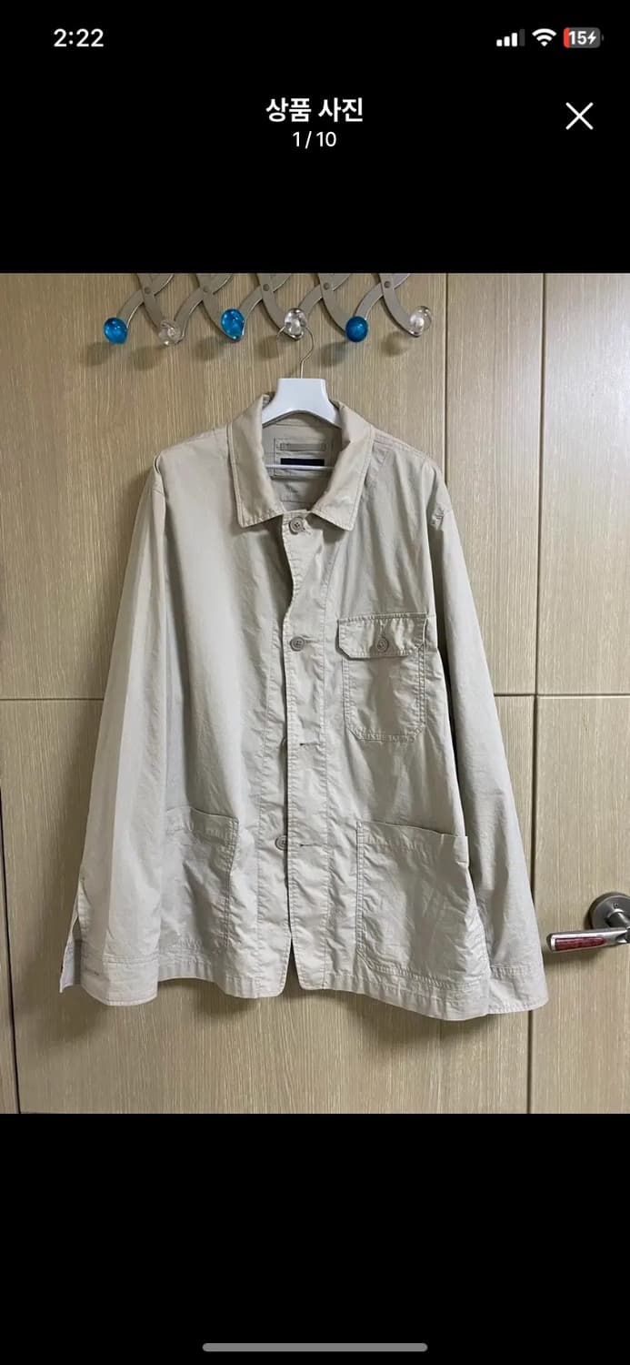 [UNIQLO] 유니클로 엔가맛 베이지 자켓 XL사이즈 상품이미지1