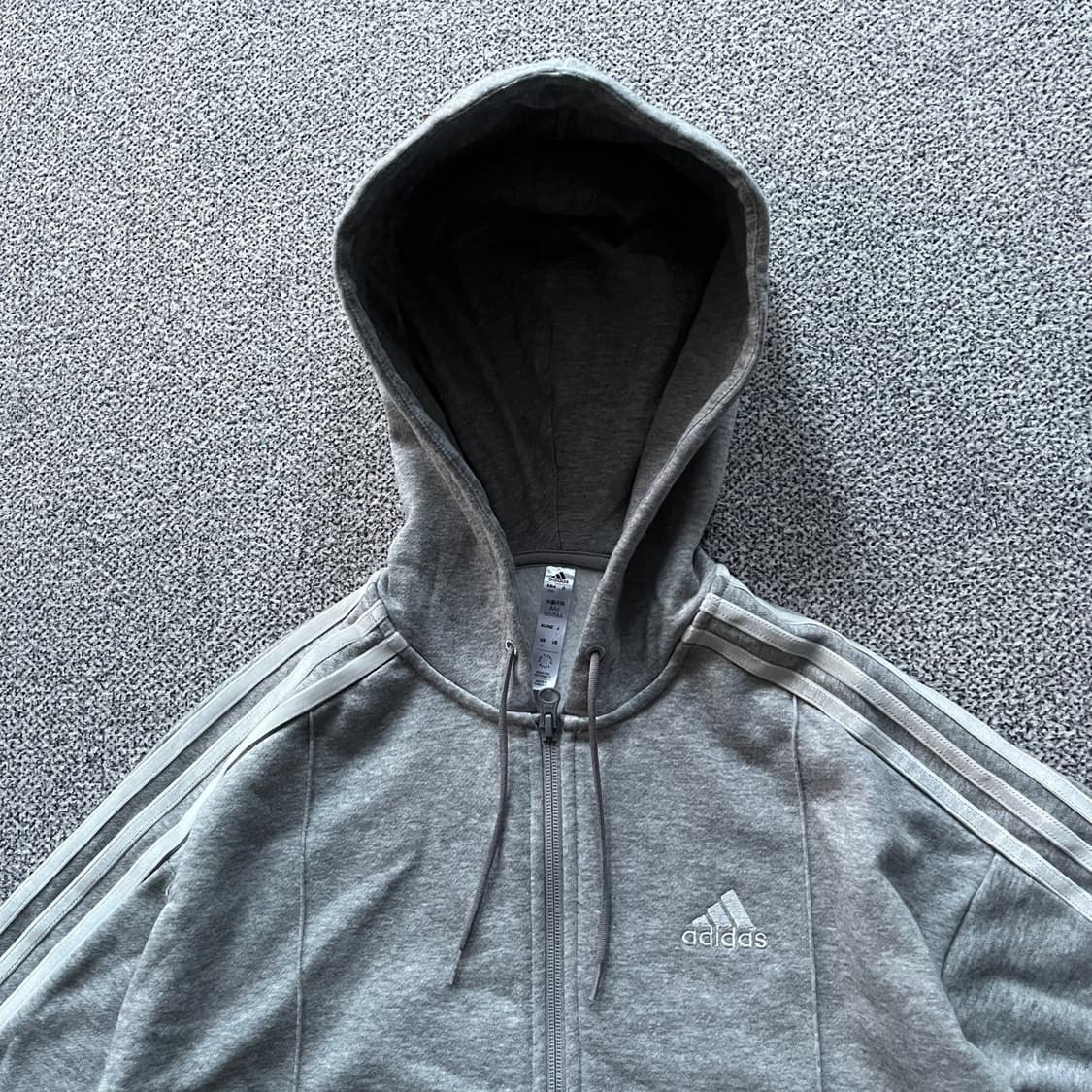 아디다스 크롭 후드집업 상품이미지2