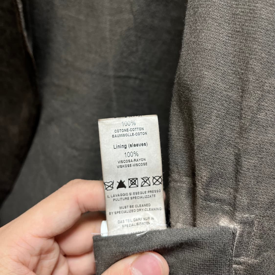 19aw 트랜짓 하이넥 램스킨 자켓 상품이미지10