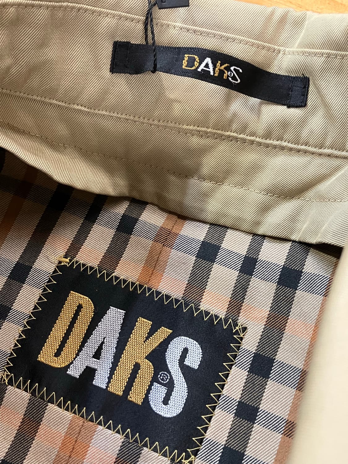 닥스 롱 프렌치코트 베이지  #csz2510  상품이미지4