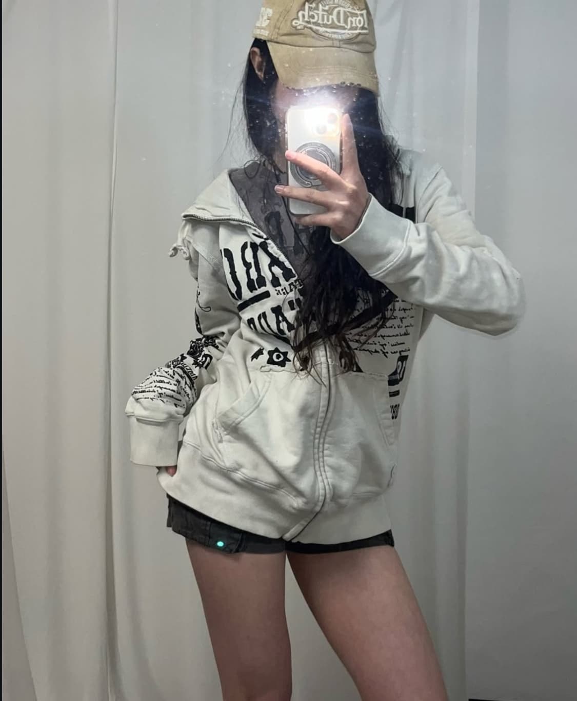 버커루 나염 후드집업 y2k  상품이미지1