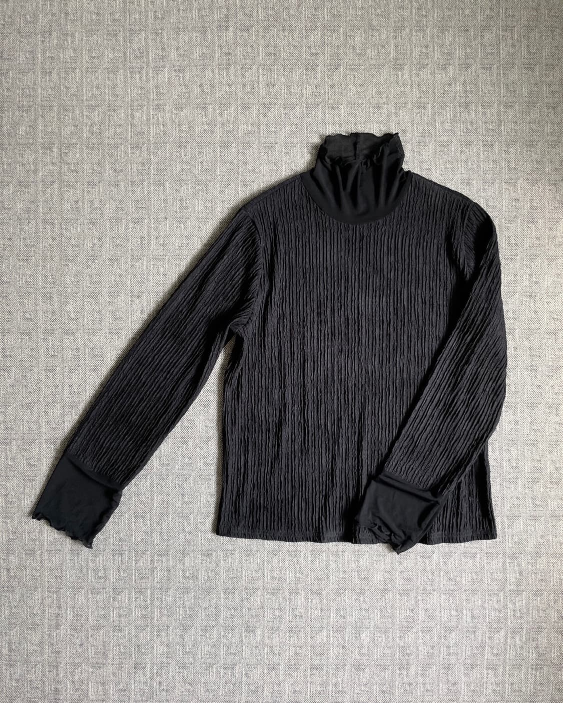 wrinkle layered top 상품이미지7