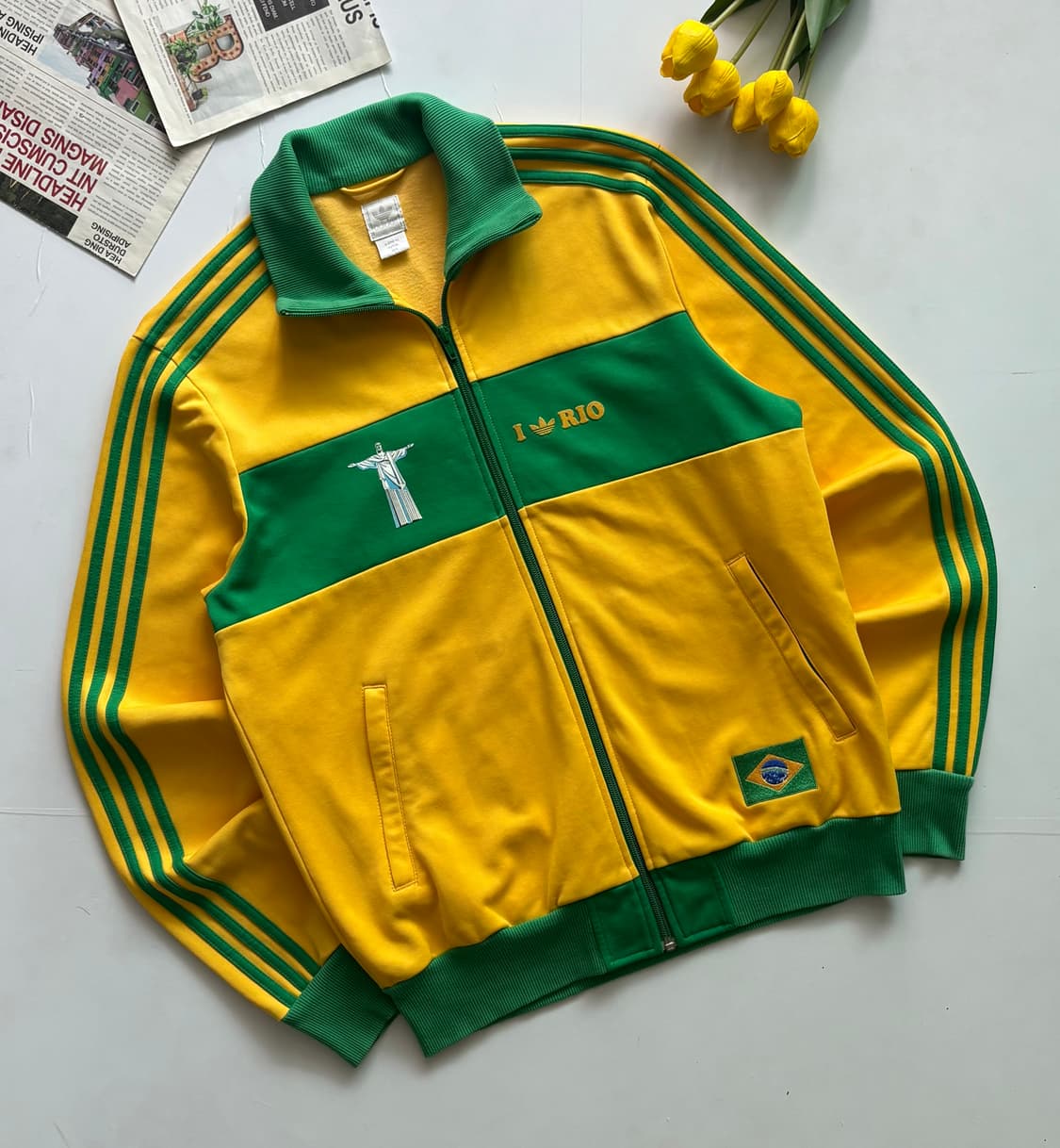adidas 아디다스 빈티지 브라질 리오 져지  상품이미지1