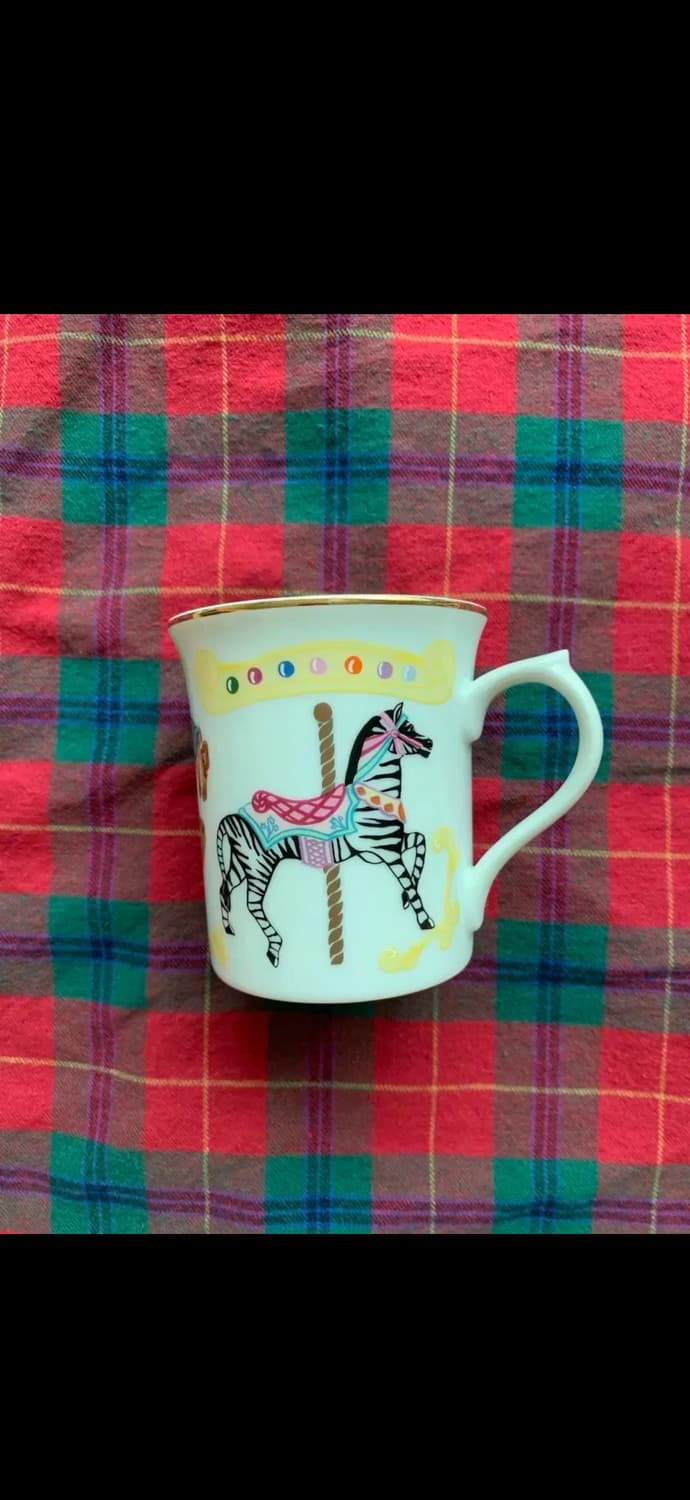 레녹스 회전목마 머그 4개 상품이미지5