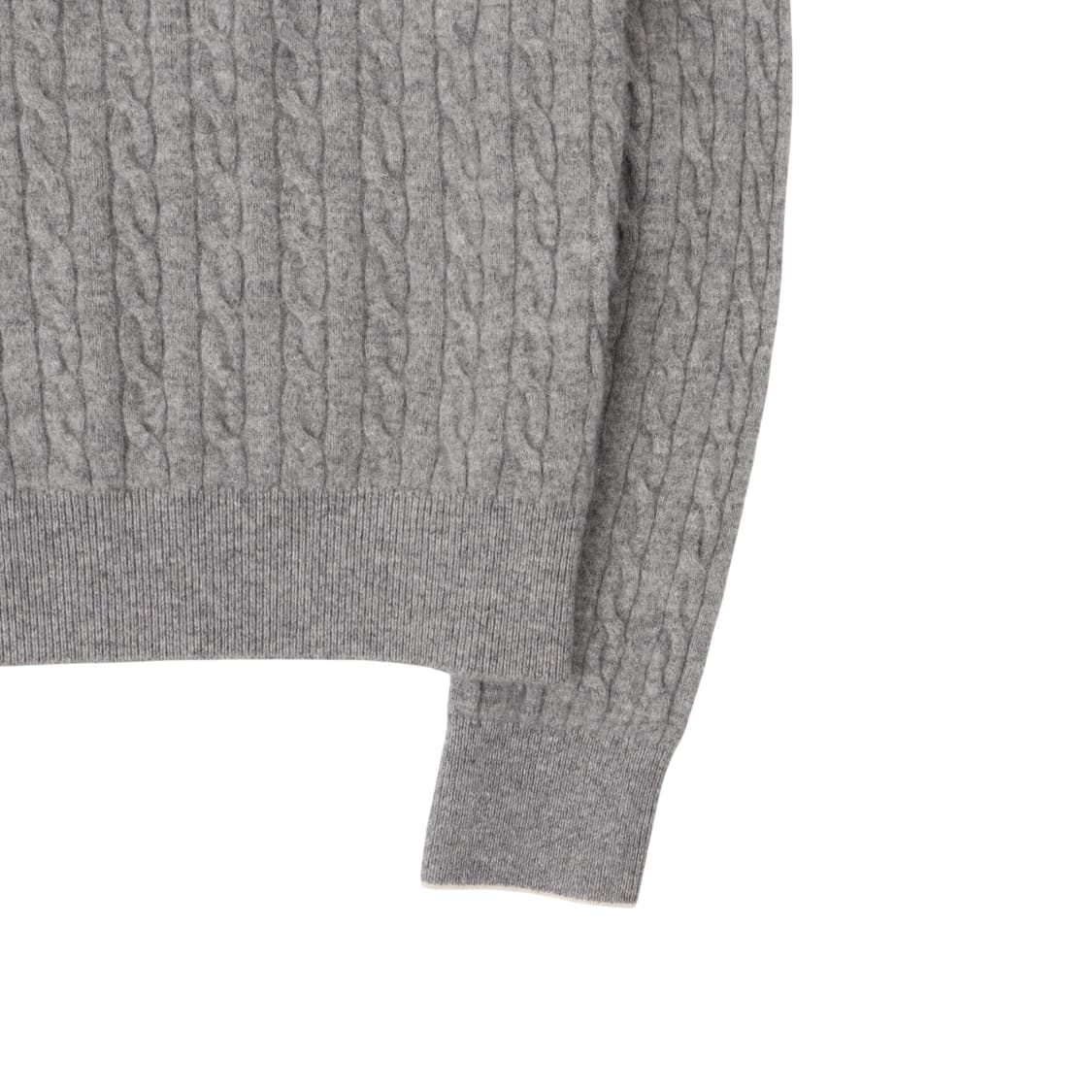 라코스테 그레이 울 케이블 니트 상품이미지4
