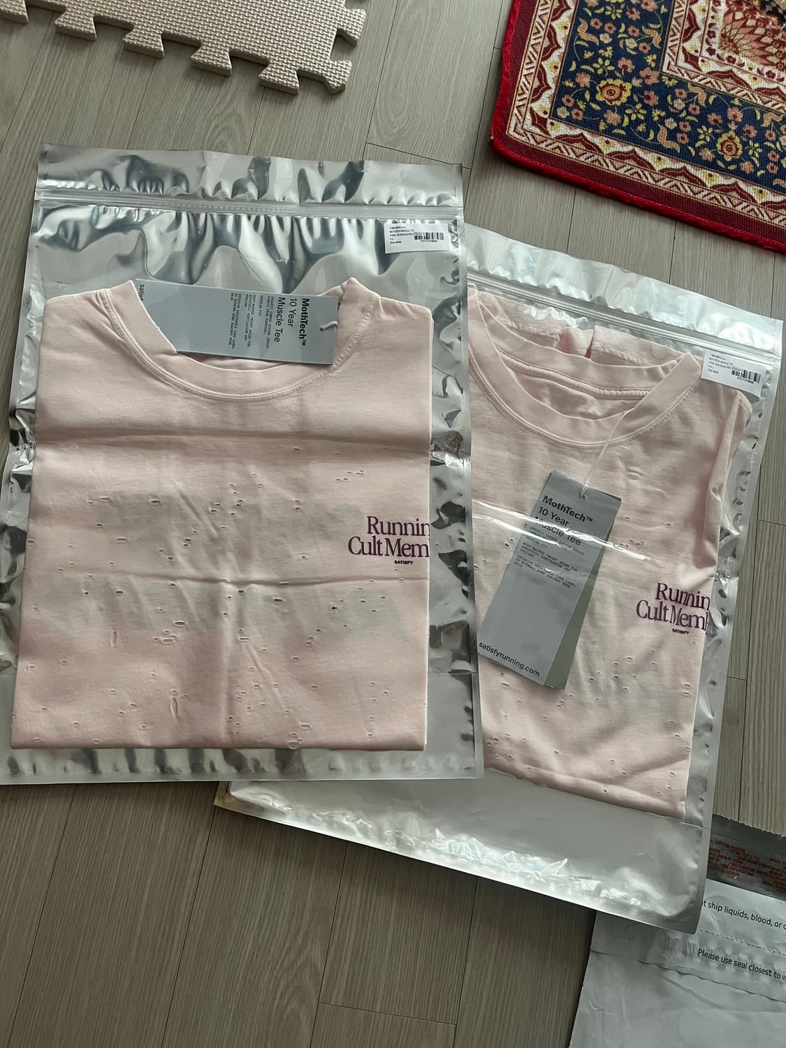 새티스파이 10주년 슬리브리스(L,xl) 상품이미지1