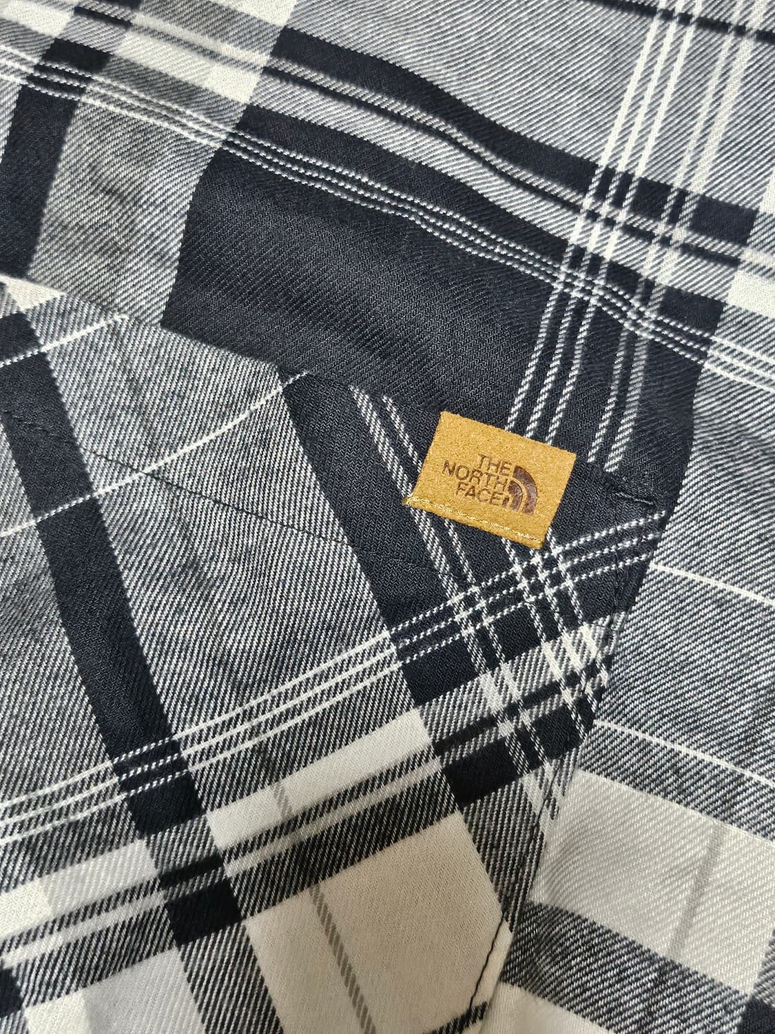 노스페이스 체크 셔츠 XL 상품이미지3