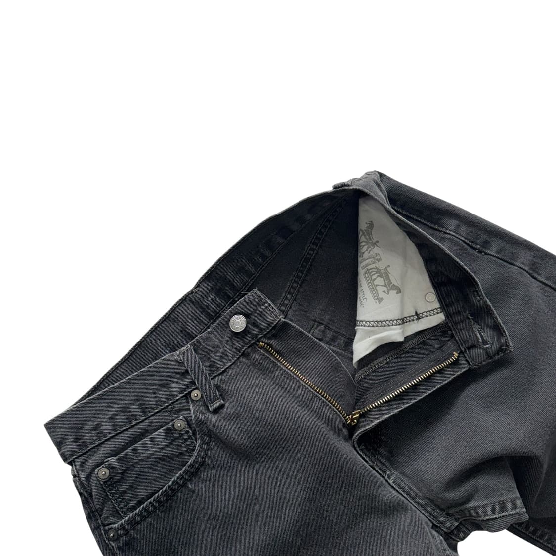 [30] 리바이스 505 블랙진 데님 [LV1382] 상품이미지3