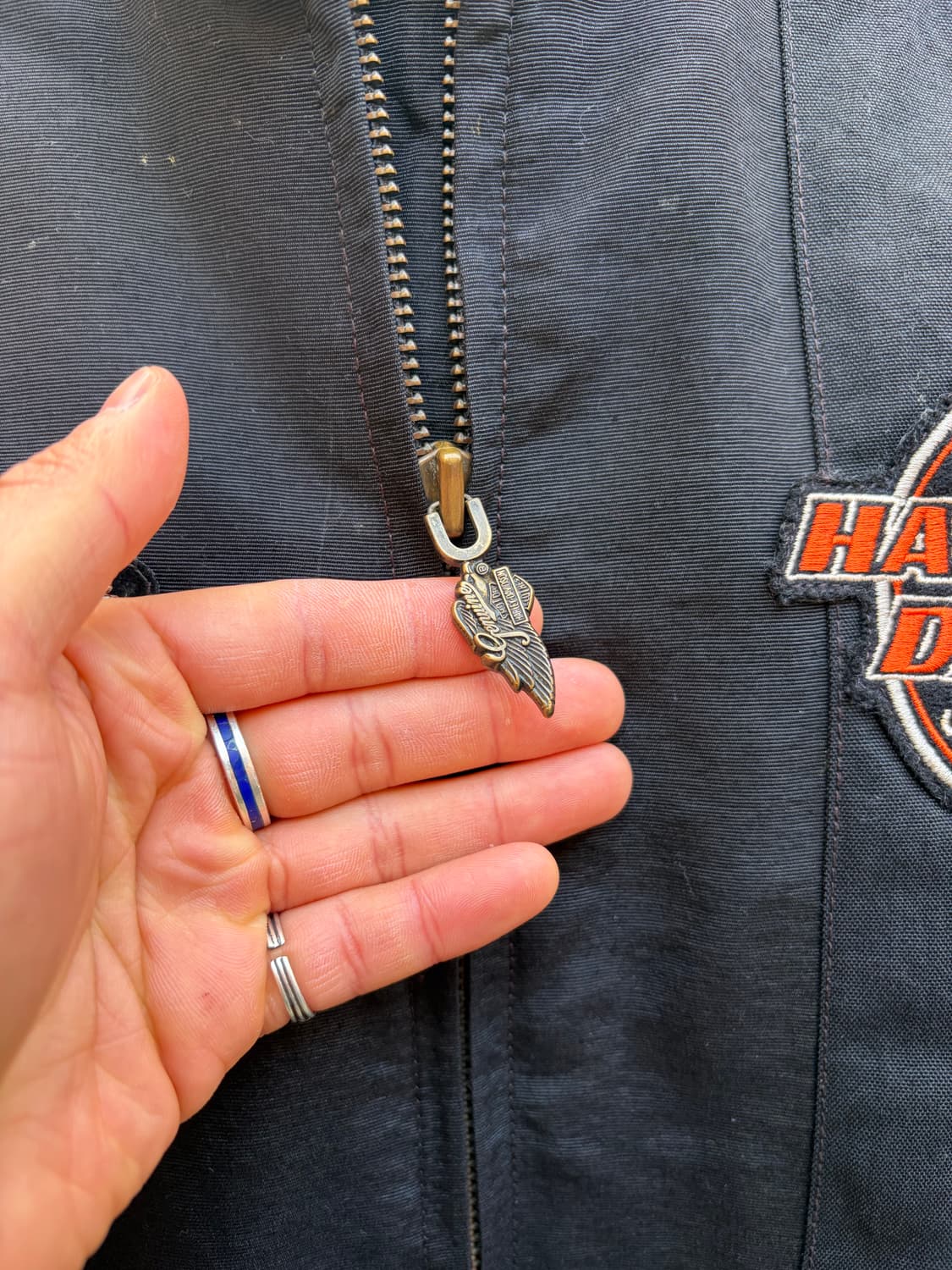 Harley Davidson logo motorcycle jacket 상품이미지4