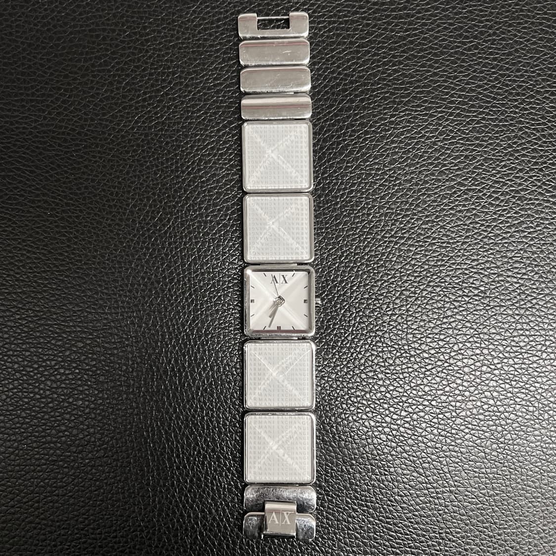 [유일매물] A|X 알마니 익스체인지 메탈 시계 사각 프레임 상품이미지5