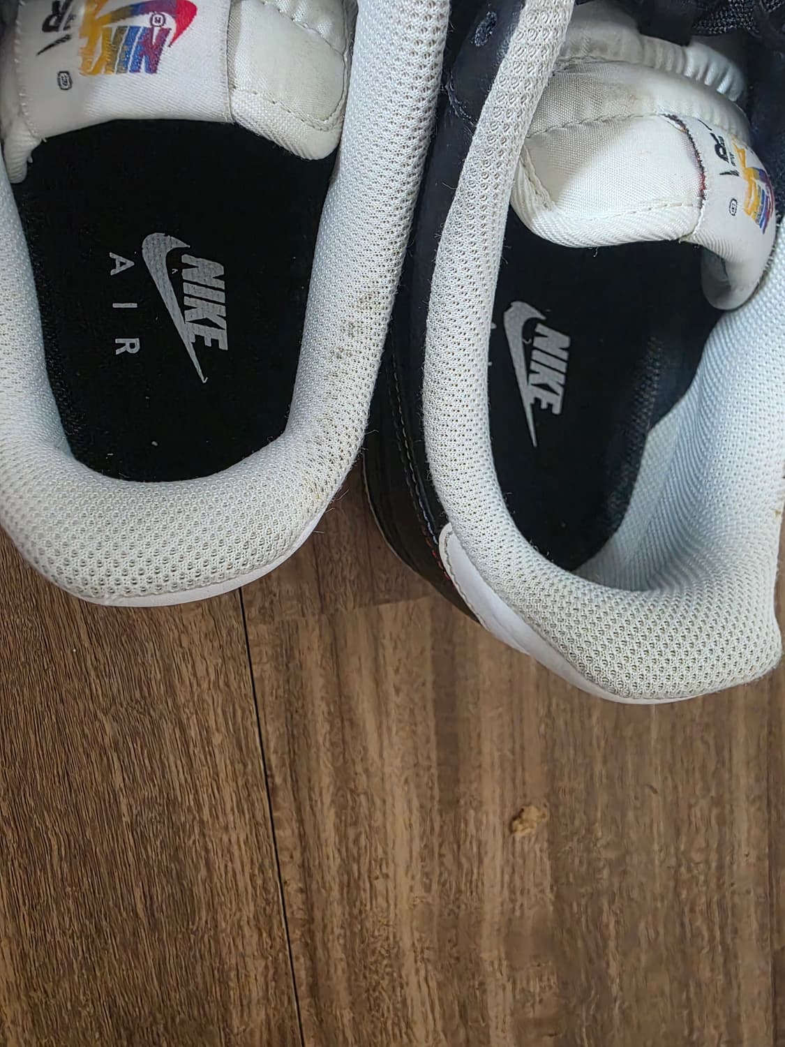 나이키 에어 포스 블랙 한글 커스텀 한정판 280팝니다. 상품이미지6