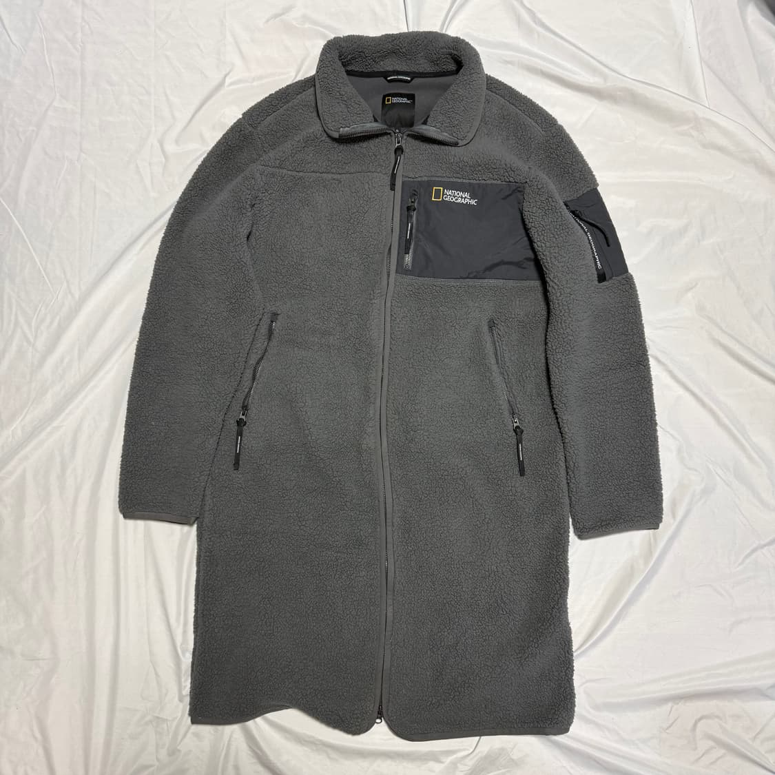 [XL] 내셔널지오그래픽  페트렐 플리스 롱 집업 상품이미지1