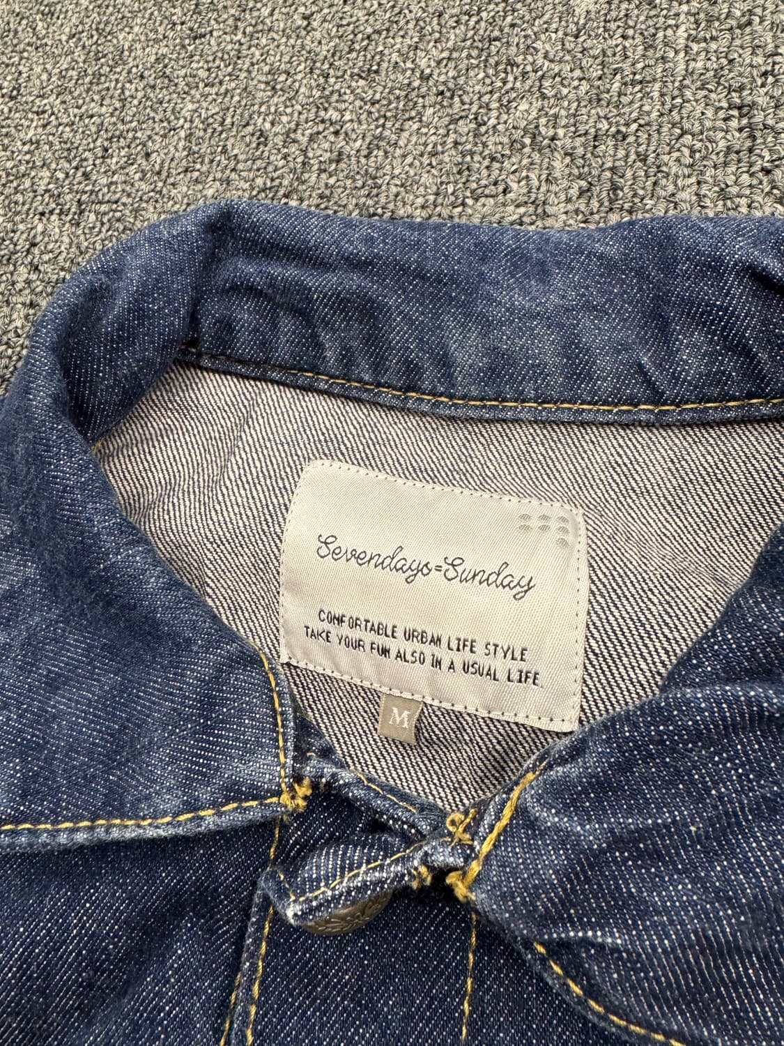 Japanese vintage 여성 데님자켓 상품이미지3