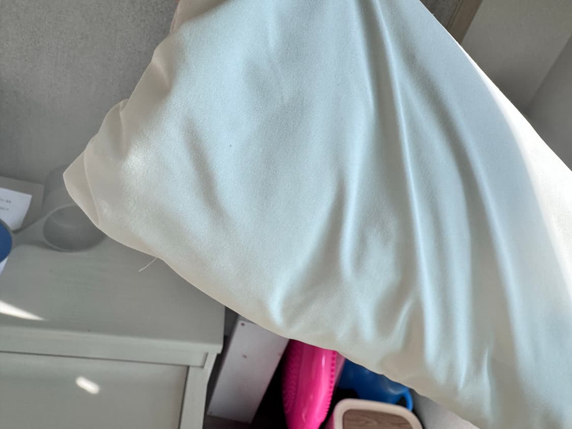 노스페이스 아이보리 경량 롱패딩 140  상품이미지4