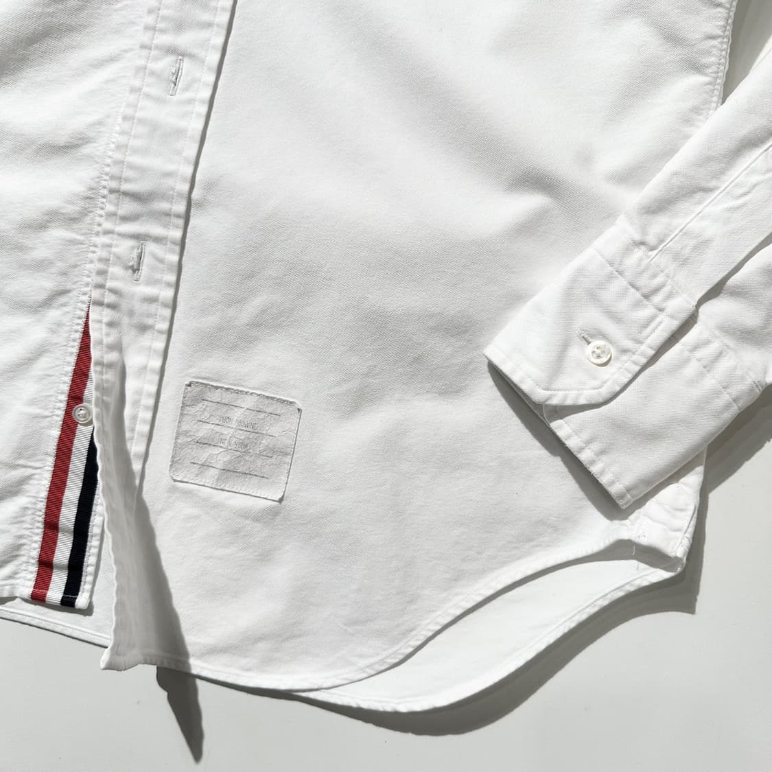 톰브라운 히든삼선 옥스포드 셔츠 상품이미지6