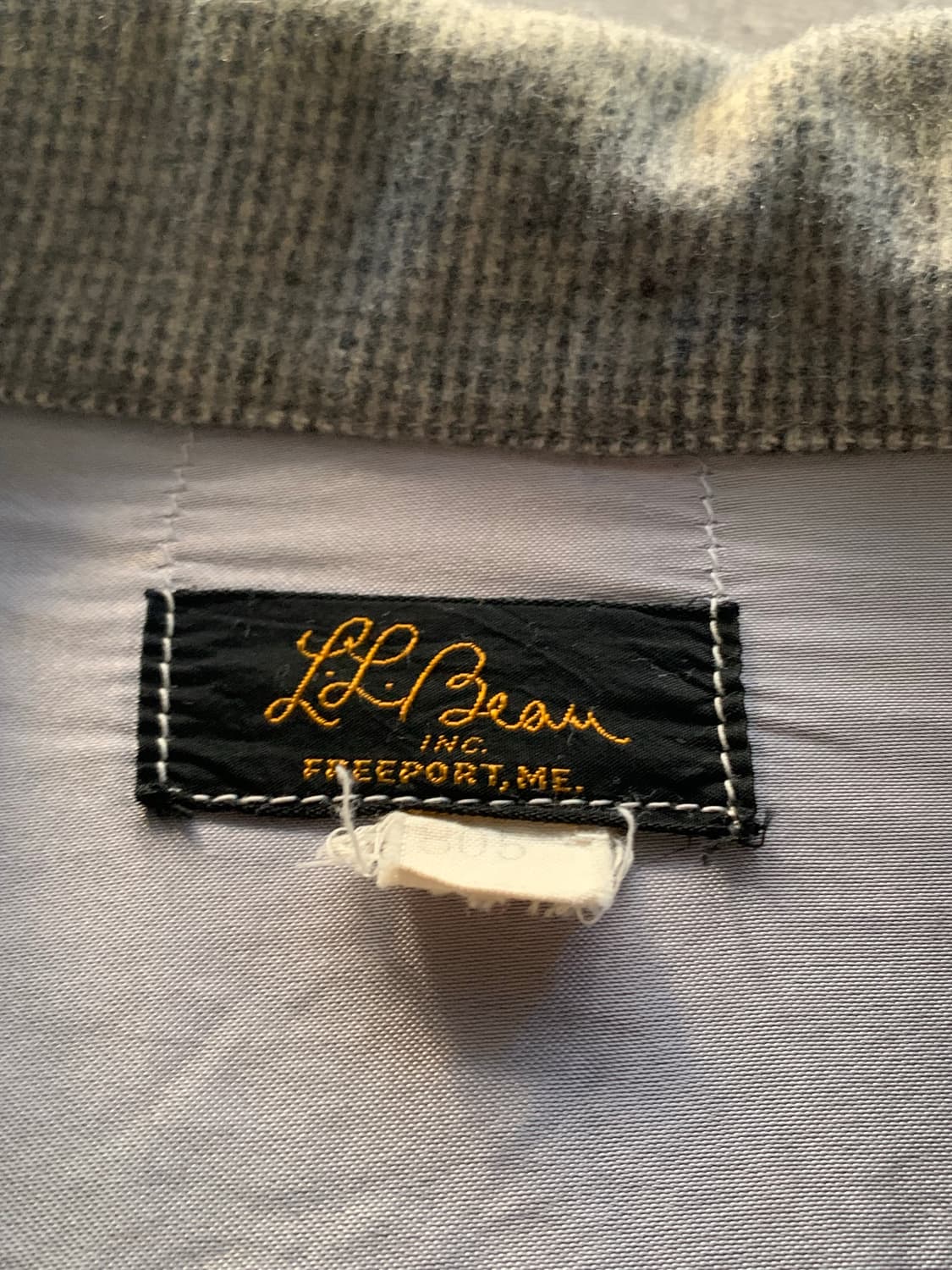 50s 엘엘빈 울 아웃팅 셔츠 상품이미지8