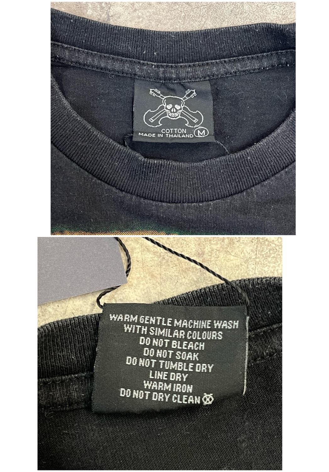 밥말리 프린팅 반팔티 블랙 M #csz3792 상품이미지3