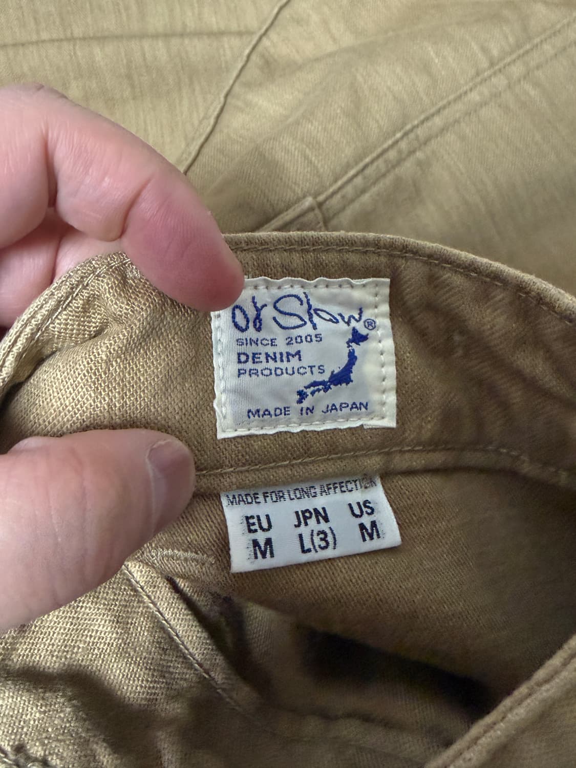 오어슬로우 퍼티그 팬츠: 카키 / 3 상품이미지3