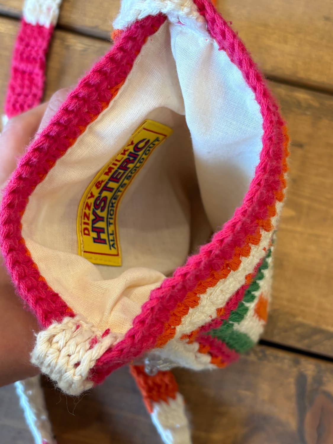 히스테릭글래머 뜨개 미니 크로스백 상품이미지6